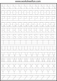letter tracing