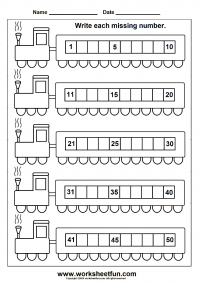 Missing Numbers (1-50) 
