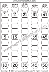 missing numbers 1-50