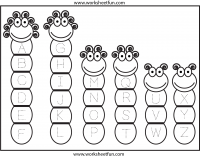 uppercase letter tracing