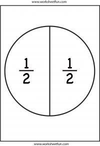 fraction circles