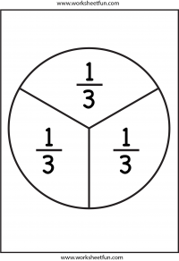 fraction circles