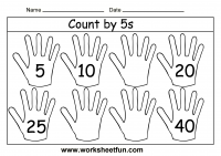 count by 5s