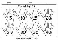 count by 5s