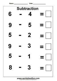 Subtraction Within 10