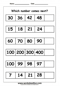 skip counting