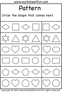 pattern worksheet