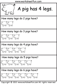 Multiplication Repeated Addition Worksheets