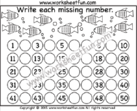 Missing Numbers 1-50