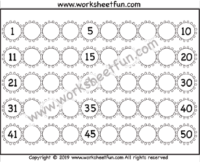 Missing Numbers 1-50