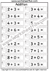 addition single digit