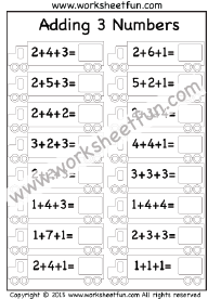 adding 3 numbers