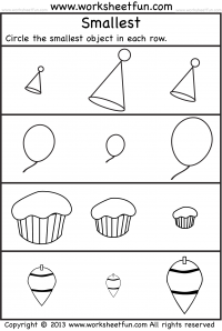 Smallest - 2 Worksheets