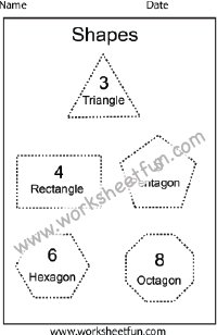 shapes worksheets