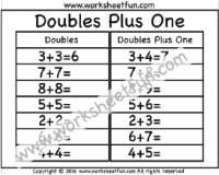 doubles plus one