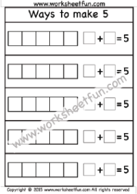 ways to make 5