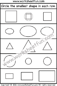 Smallest - 1 Worksheet