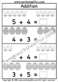Addition - Sums up to 10