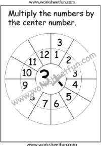3 Times Table Worksheet