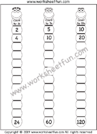 Skip Counting Worksheet