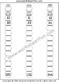 Skip Counting Worksheet