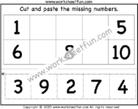 Cut and Paste Worksheet