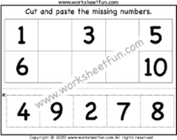 Cut and Paste Worksheet