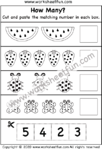 Cut and Paste Worksheet