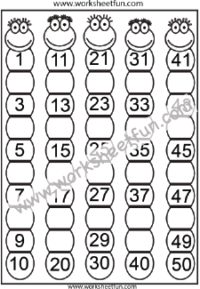 Missing Number Worksheets