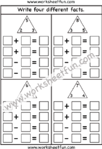First Grade Worksheets